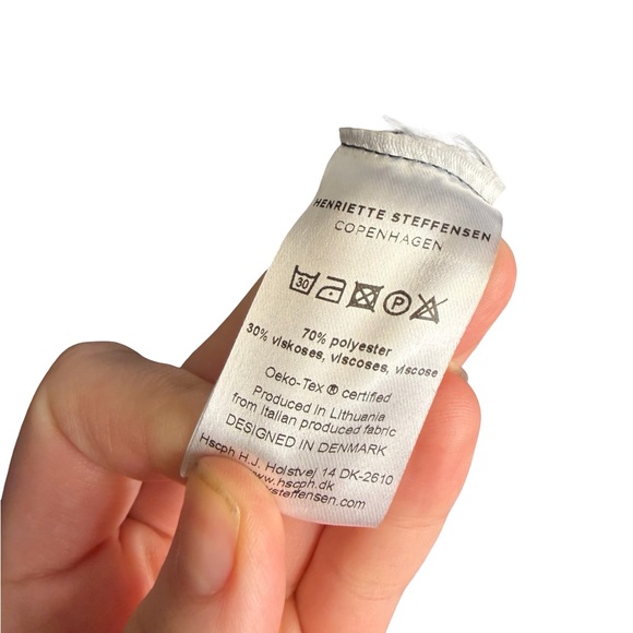 🖤✨ Henriette Steffensen Copenhagen Fleece Hi-Neck Tunic L ✨🖤 - Picture 6 of 6